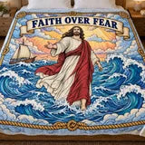 Faith Over Fear — colored artwork inspiration