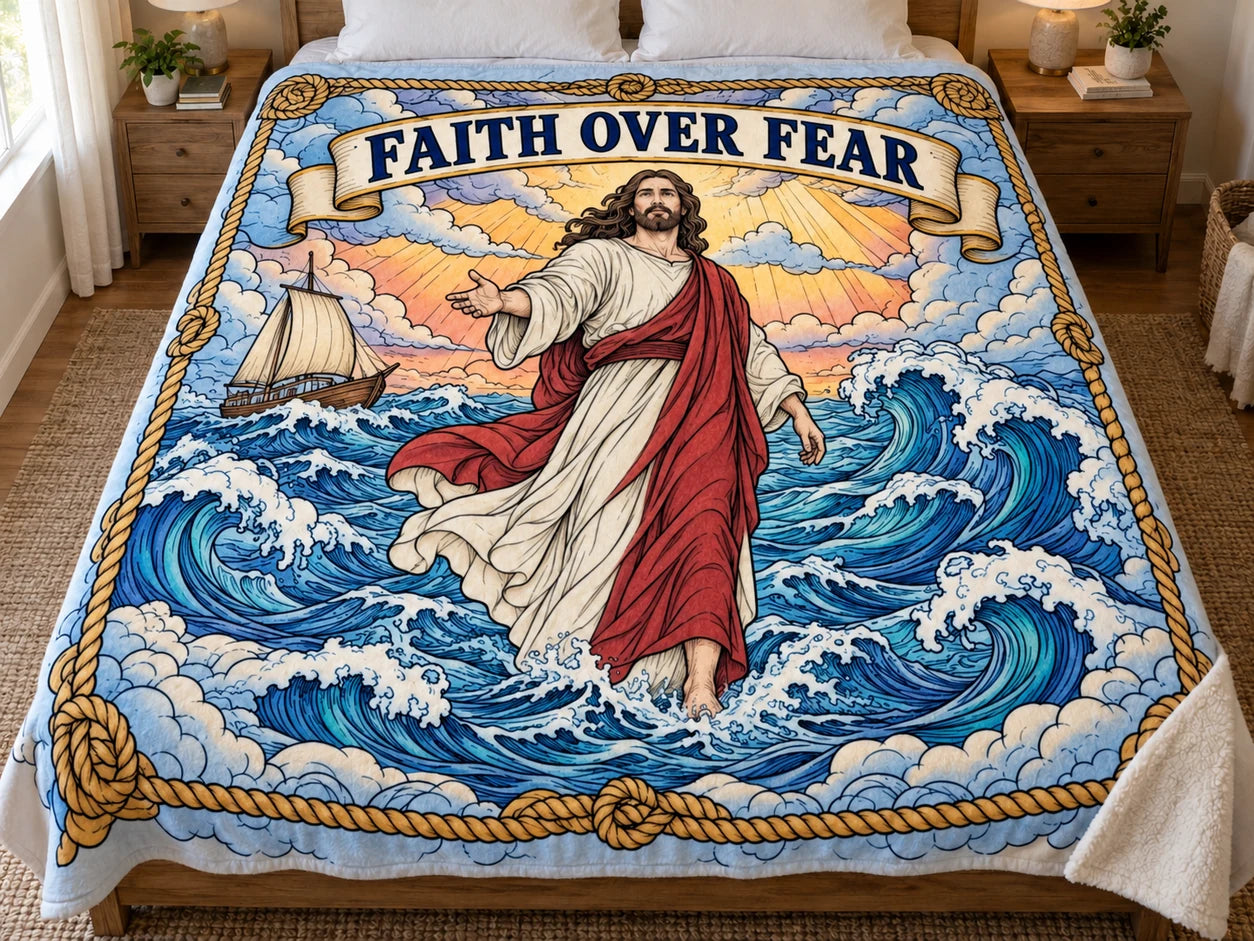 Faith Over Fear — colored artwork inspiration
